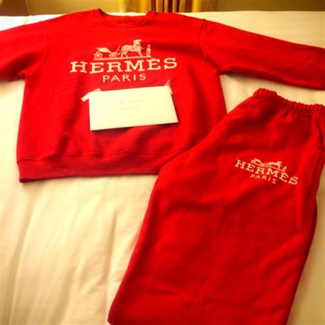 hermes sweatsuit mens|Hermes ready to wear shirts.